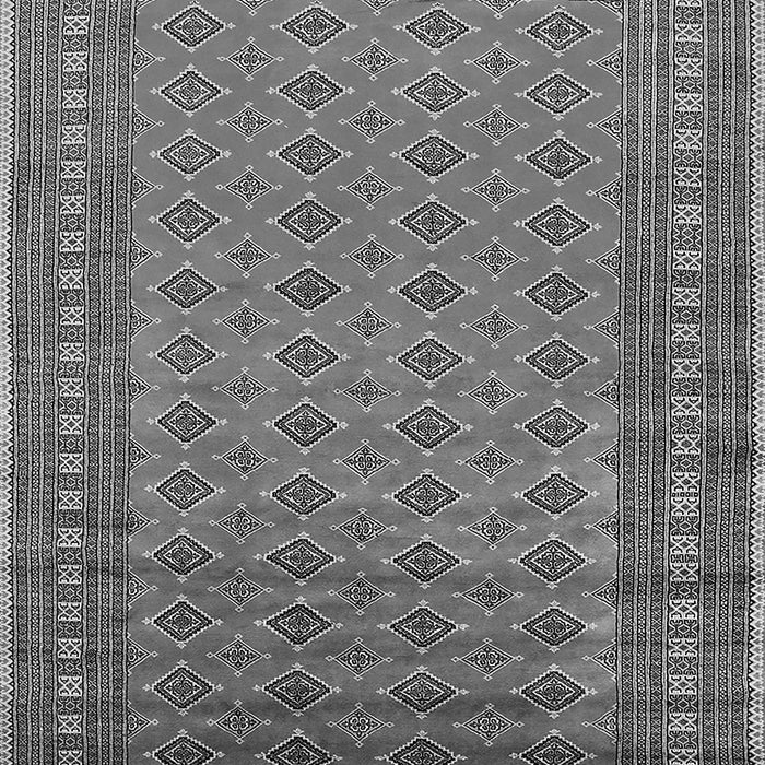 Machine Washable Oriental Gray Industrial Rug, wshurb1993gry