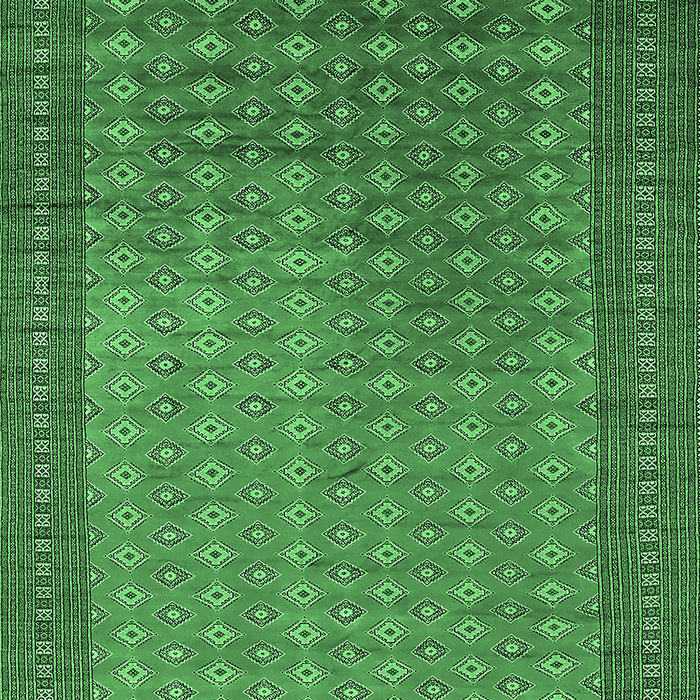 Oriental Emerald Green Industrial Rug, urb1994emgrn