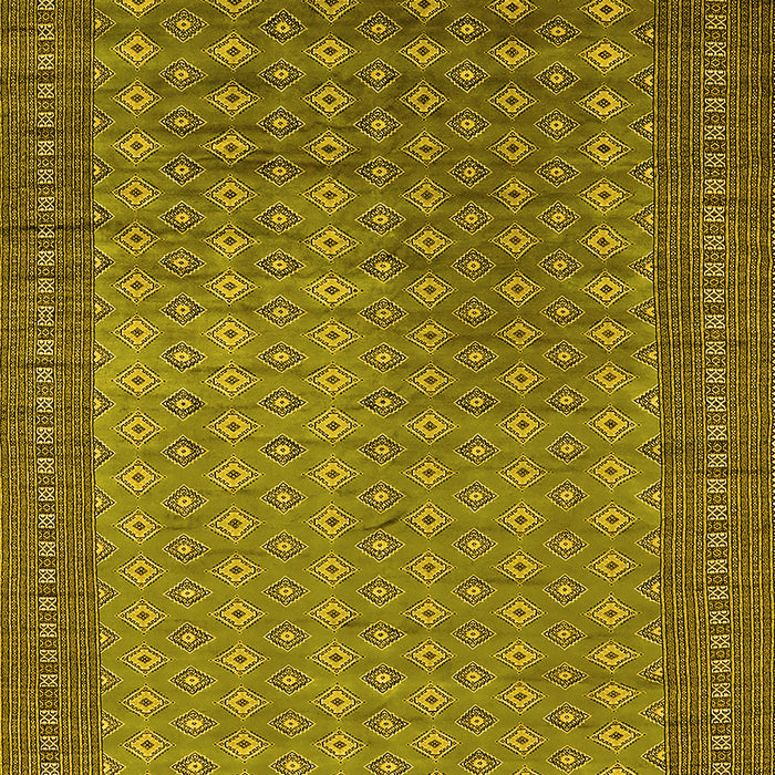 Oriental Yellow Industrial Rug, urb1994yw