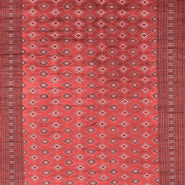 Machine Washable Oriental Red Industrial Rug, wshurb1994red