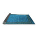 Sideview of Oriental Light Blue Industrial Rug, urb1994lblu