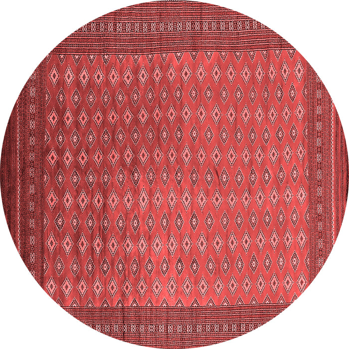 Machine Washable Oriental Red Industrial Rug, wshurb1994red