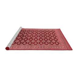Industrial Red Washable Rugs