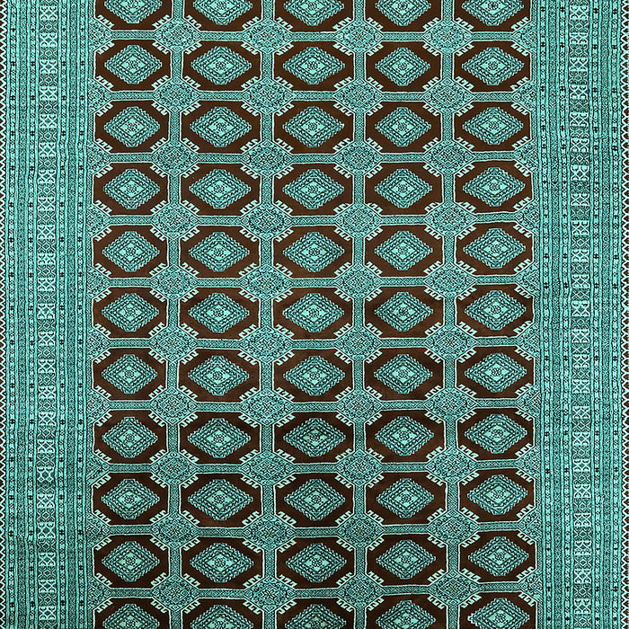Oriental Turquoise Industrial Rug, urb1995turq