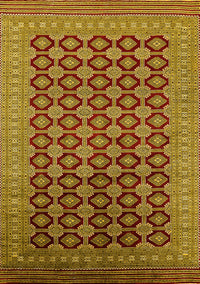 Oriental Yellow Industrial Rug, urb1995yw