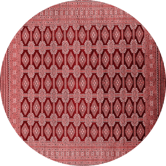 Machine Washable Oriental Red Industrial Rug, wshurb1995red
