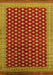 Oriental Yellow Industrial Rug, urb1996yw