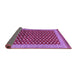 Sideview of Oriental Purple Industrial Rug, urb1996pur