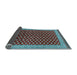 Sideview of Oriental Light Blue Industrial Rug, urb1996lblu