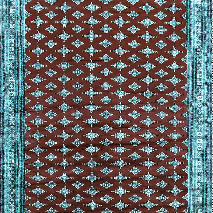 Oriental Light Blue Industrial Rug, urb1996lblu
