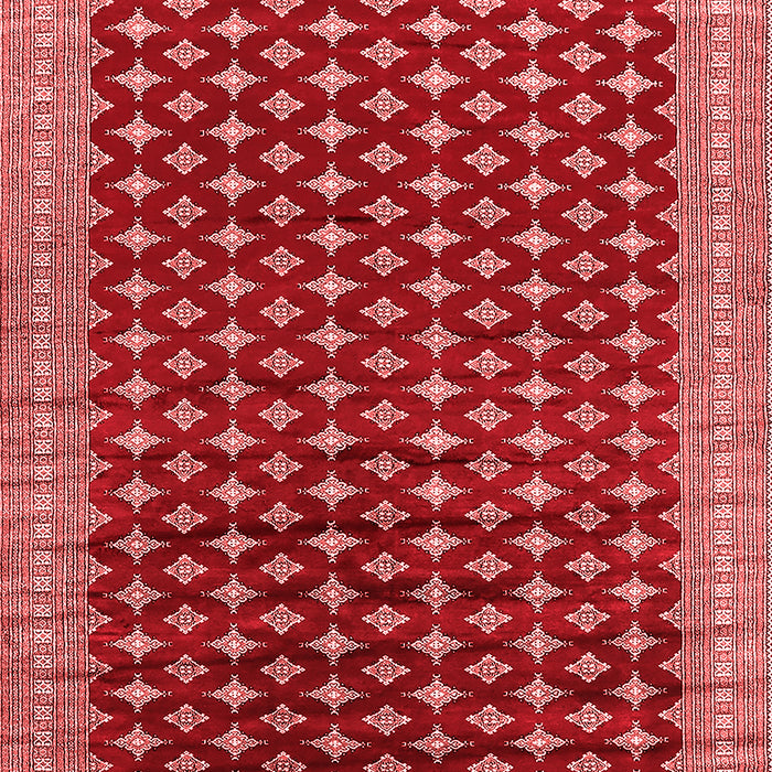 Machine Washable Oriental Red Industrial Rug, wshurb1996red