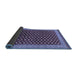 Sideview of Oriental Blue Industrial Rug, urb1996blu