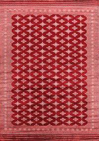 Oriental Red Industrial Rug, urb1996red