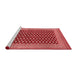 Industrial Red Washable Rugs