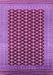 Machine Washable Oriental Purple Industrial Area Rugs, wshurb1997pur