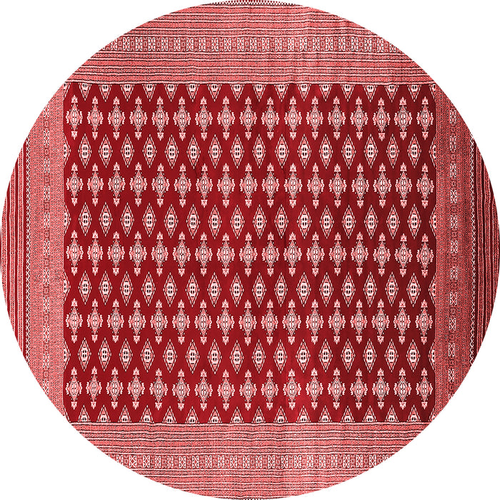 Machine Washable Oriental Red Industrial Rug, wshurb1997red