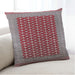 Lifestyle Image of Mid-Century Modern Urban Square Red Throw Pillow, 18 inch by 18 inch, pwurb1997