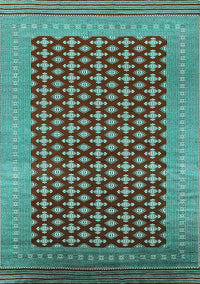 Oriental Turquoise Industrial Rug, urb1997turq