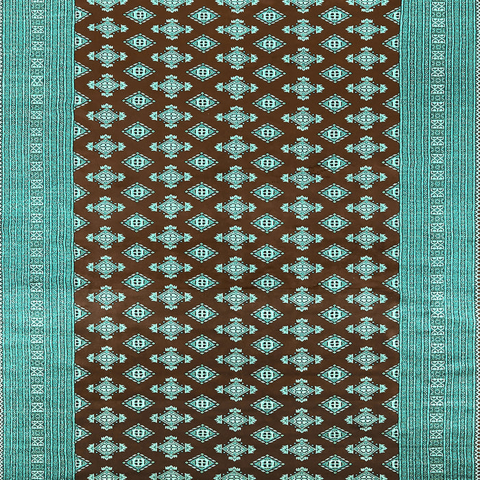 Oriental Turquoise Industrial Rug, urb1997turq