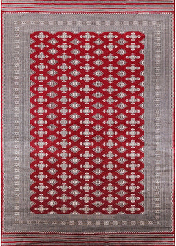 Mid-Century Modern Red Oriental Rug, urb1997