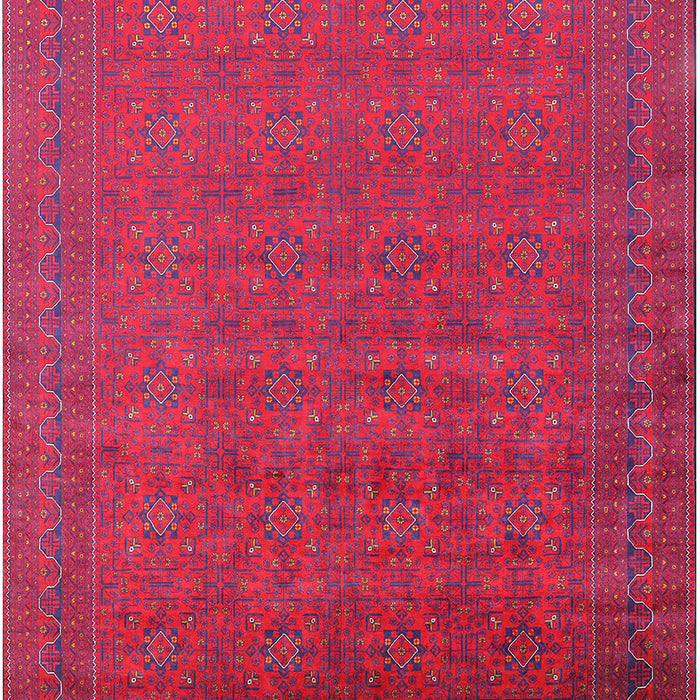 Mid-Century Modern Red Oriental Rug, urb1998