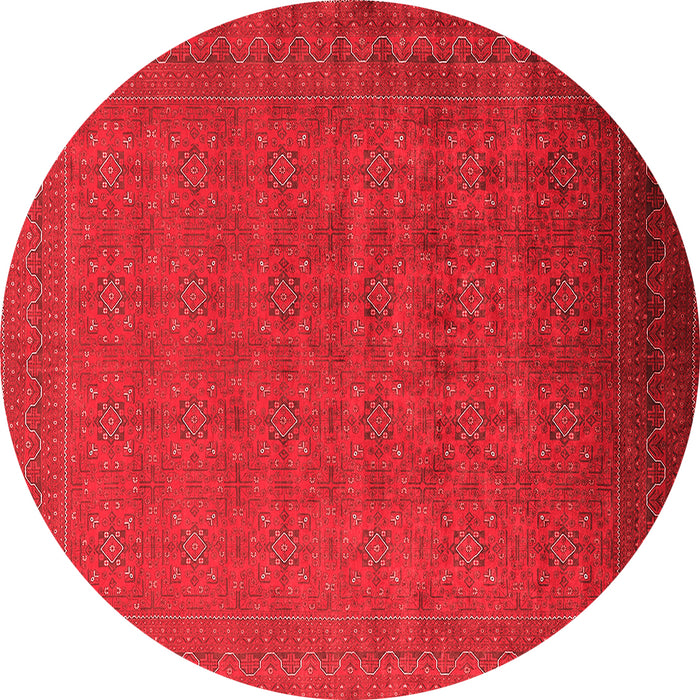 Oriental Red Industrial Rug, urb1998red