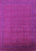 Machine Washable Oriental Purple Industrial Area Rugs, wshurb1998pur