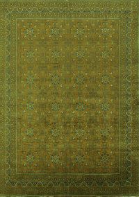 Oriental Green Industrial Rug, urb1998grn