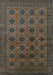 Oriental Turquoise Industrial Rug, urb1999turq