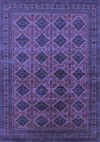 Oriental Blue Industrial Rug, urb1999blu