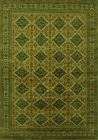 Oriental Green Industrial Rug, urb1999grn