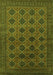 Oriental Green Industrial Rug, urb1999grn