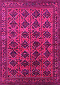 Oriental Pink Industrial Rug, urb1999pnk