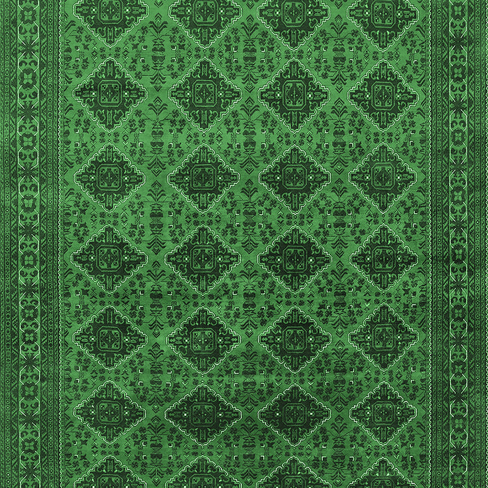 Oriental Emerald Green Industrial Rug, urb1999emgrn