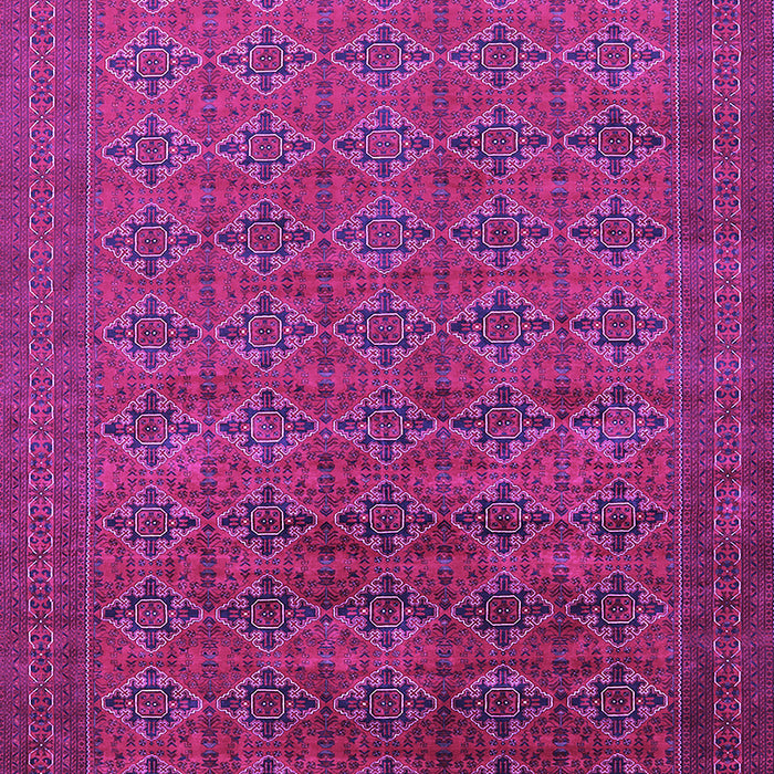 Machine Washable Oriental Purple Industrial Area Rugs, wshurb2000pur