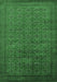 Oriental Emerald Green Industrial Rug, urb2000emgrn