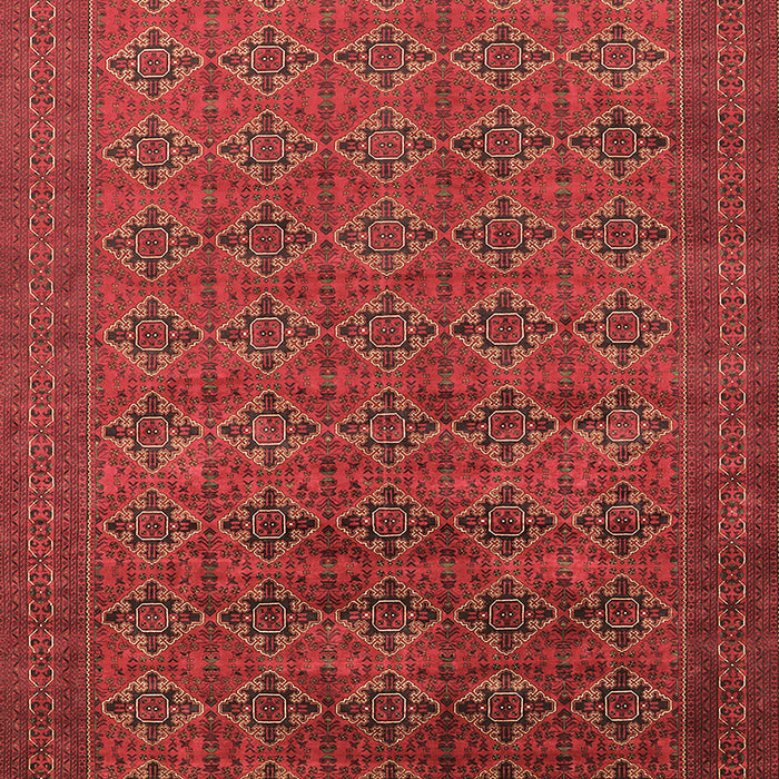 Machine Washable Oriental Brown Industrial Rug, wshurb2000brn