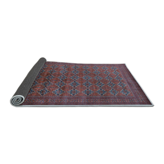 Sideview of Oriental Light Blue Industrial Rug, urb2000lblu