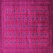 Square Oriental Pink Industrial Rug, urb2000pnk