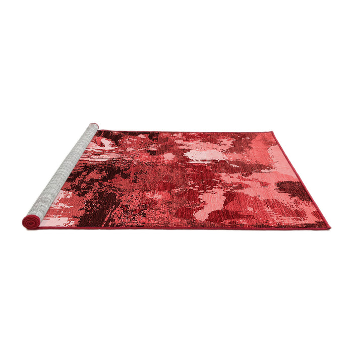 Industrial Red Washable Rugs