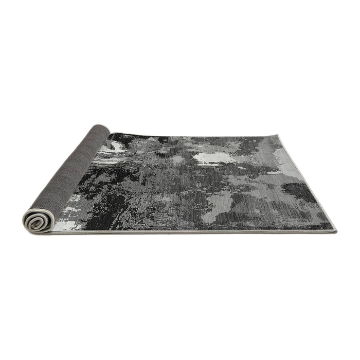 Sideview of Oriental Gray Industrial Rug, urb2001gry