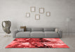 Industrial Red Washable Rugs