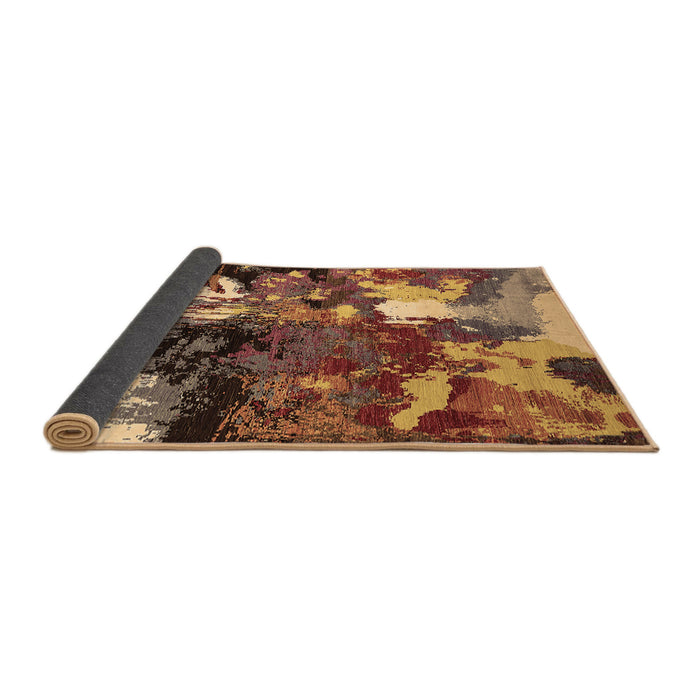 Sideview of Oriental Brown Industrial Rug, urb2001brn