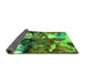 Sideview of Oriental Green Industrial Rug, urb2001grn