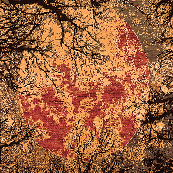 Machine Washable Oriental Orange Industrial Area Rugs, wshurb2002org