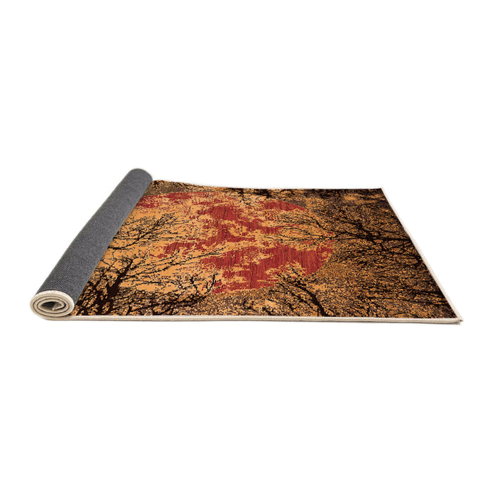 Sideview of Oriental Orange Industrial Rug, urb2002org