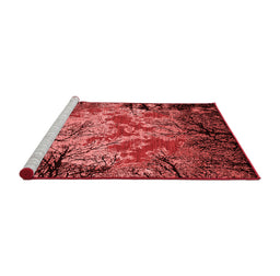 Industrial Red Washable Rugs