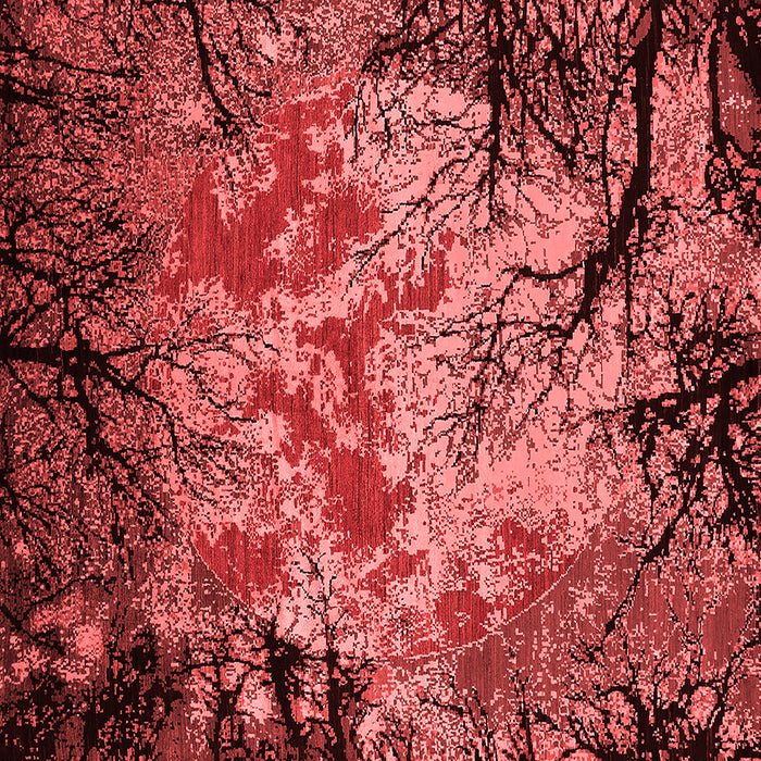 Oriental Red Industrial Rug, urb2002red