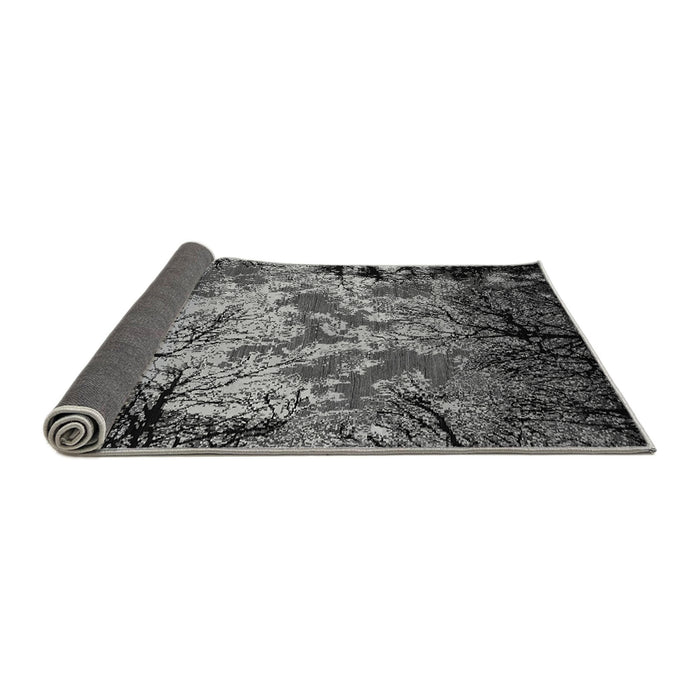 Sideview of Oriental Gray Industrial Rug, urb2002gry