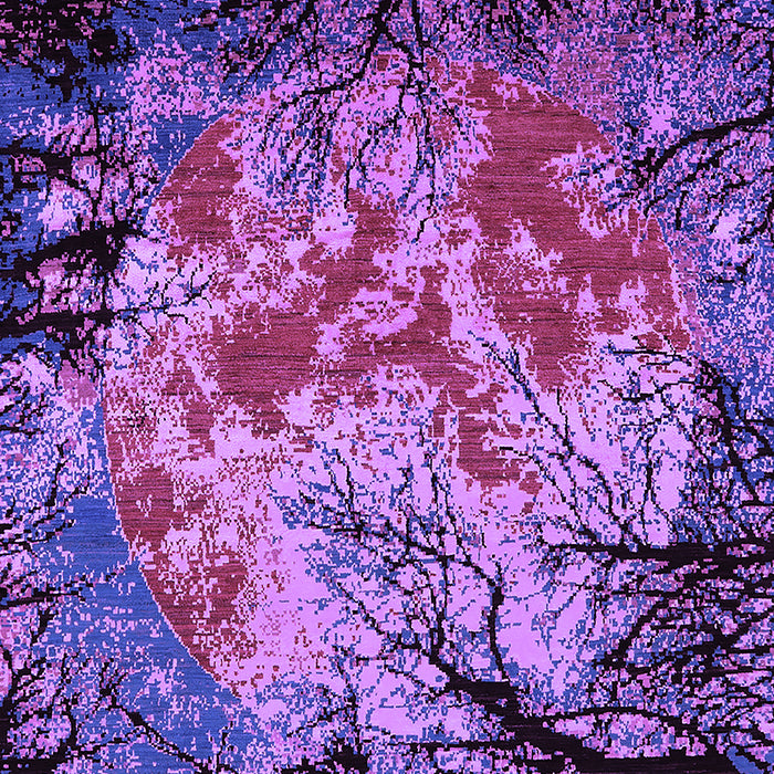 Oriental Purple Industrial Rug, urb2002pur